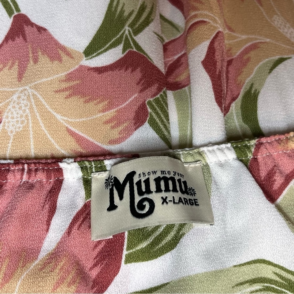 Show Me You MuMu NWT Heather Halter Maxi Dress in Lily Lady Pink and White XL - Picture 11 of 14